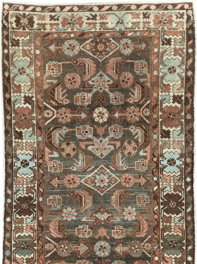 Antique Persian Malayer Runner, No.28491 - Gss