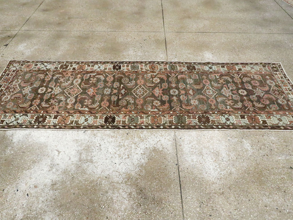 Antique Persian Malayer Runner, No.28491 - Gss