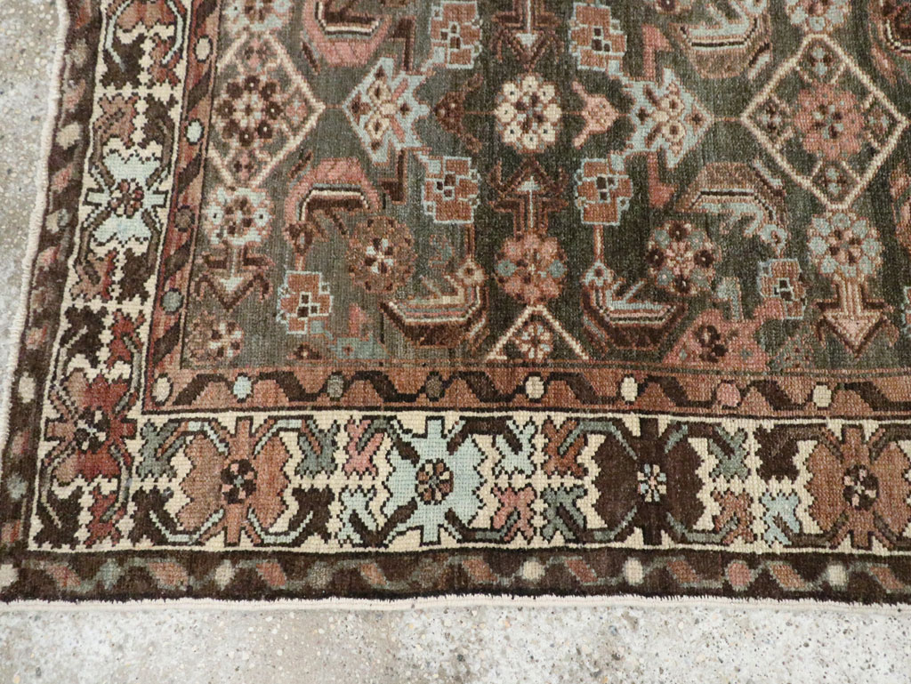 Antique Persian Malayer Runner, No.28491 - Gss