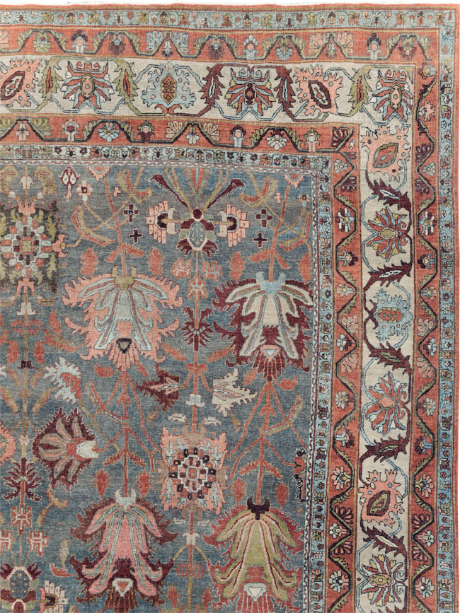 Antique Persian Bidjar Carpet, No.28492 - Gss
