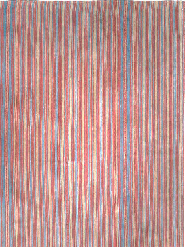 Vintage Persian Flatweave Kilim, No.28505 - Gss