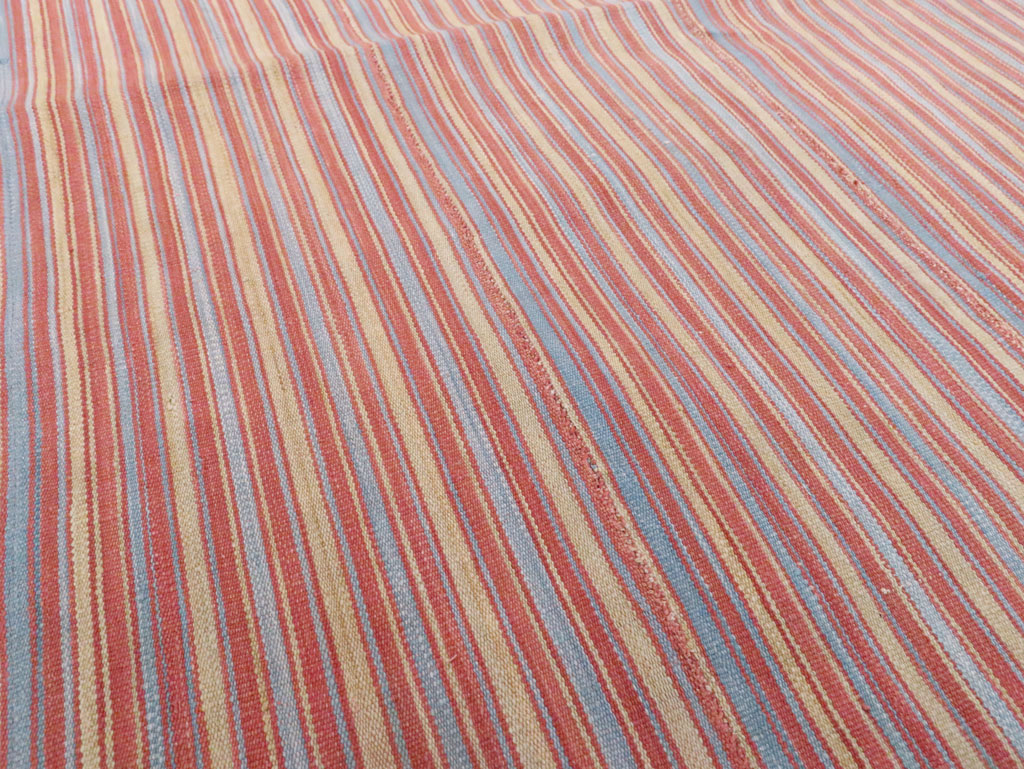 Vintage Persian Flatweave Kilim, No.28505 - Gss