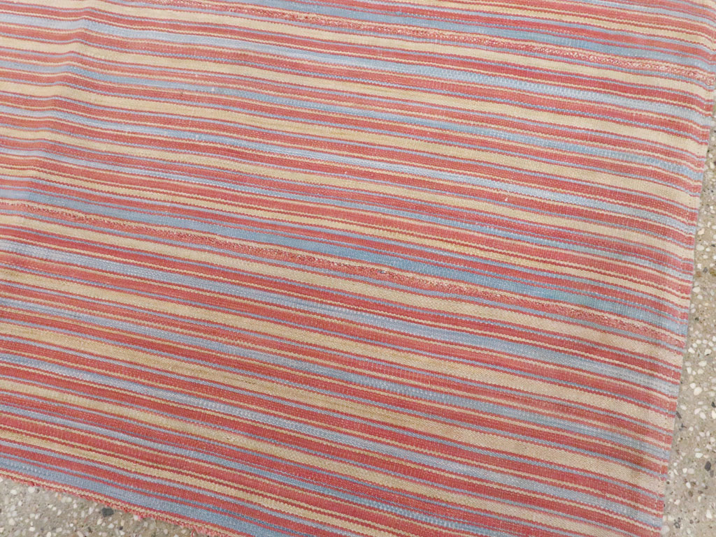 Vintage Persian Flatweave Kilim, No.28505 - Gss