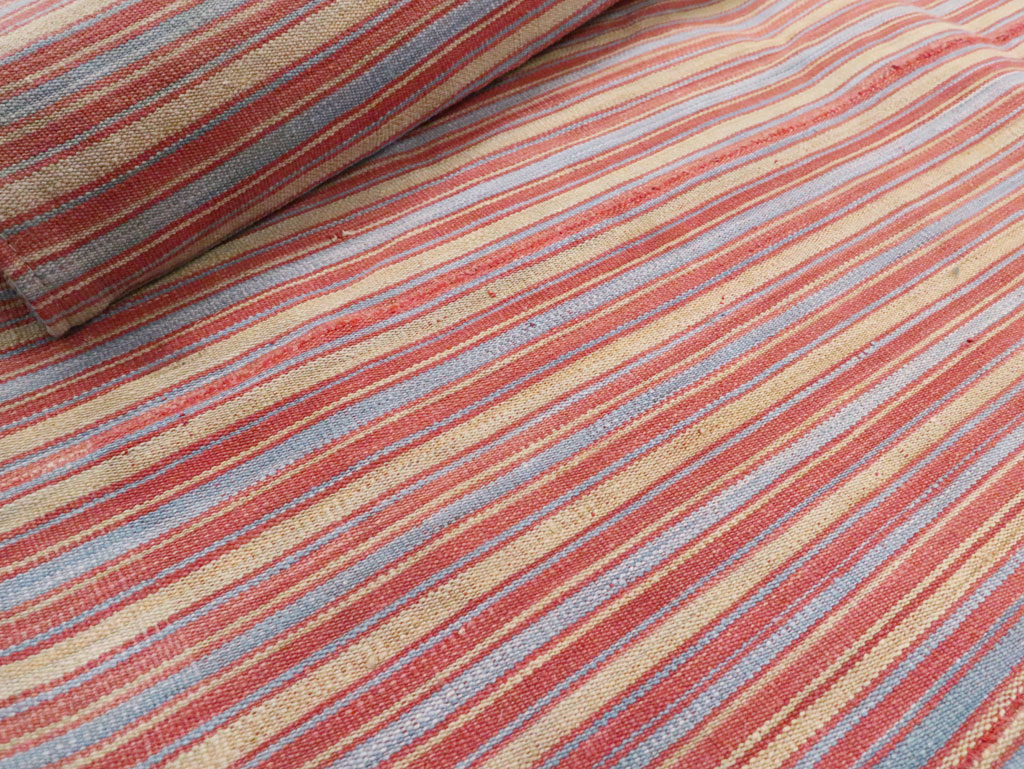 Vintage Persian Flatweave Kilim, No.28505 - Gss