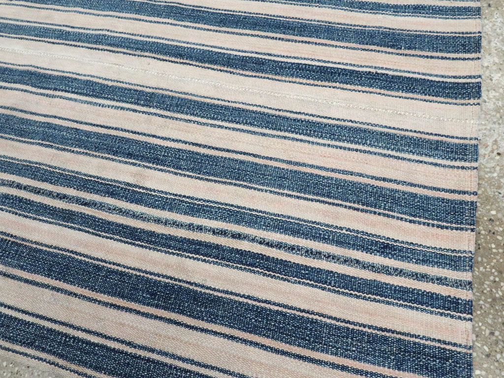 Vintage Persian Flatweave Kilim, No.28508 - Gss