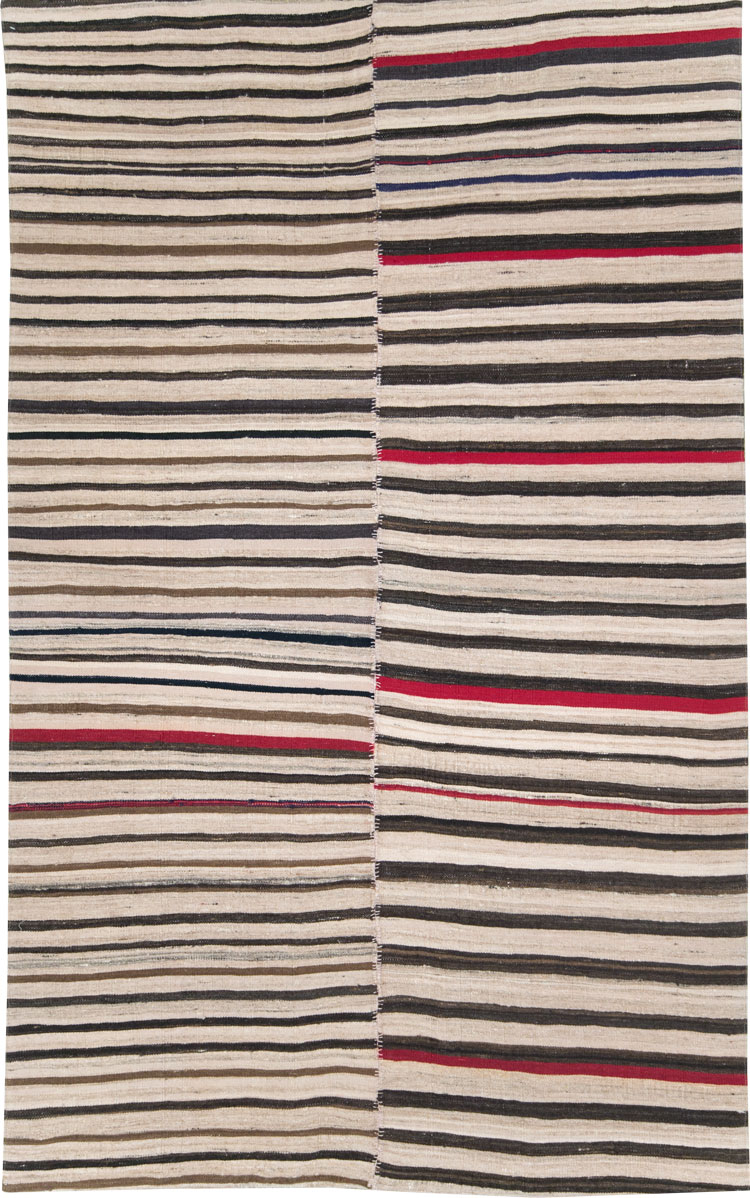 Vintage Persian Kilim Flatweave, No.28513 - Gss