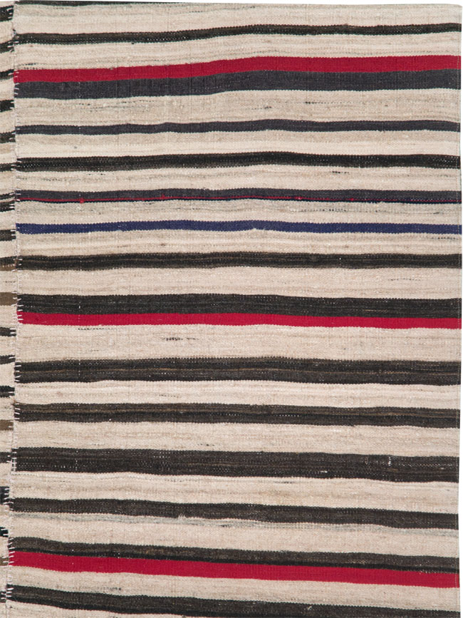 Vintage Persian Kilim Flatweave, No.28513 - Gss