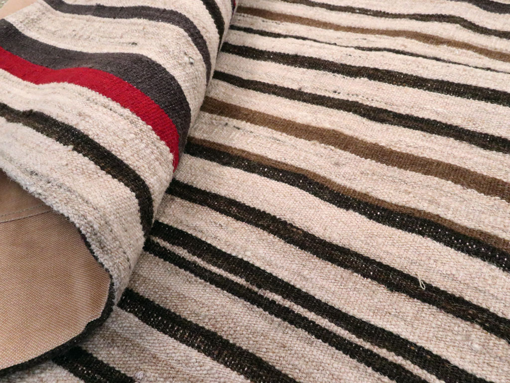 Vintage Persian Kilim Flatweave, No.28513 - Gss