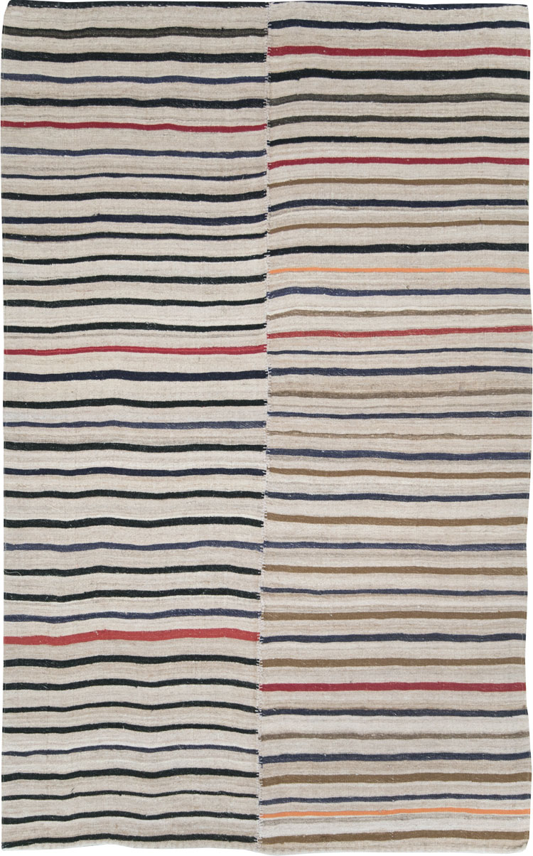 Vintage Persian Kilim Flatweave, No.28516 - Gss