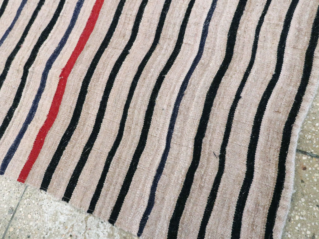 Vintage Persian Kilim Flatweave, No.28516 - Gss