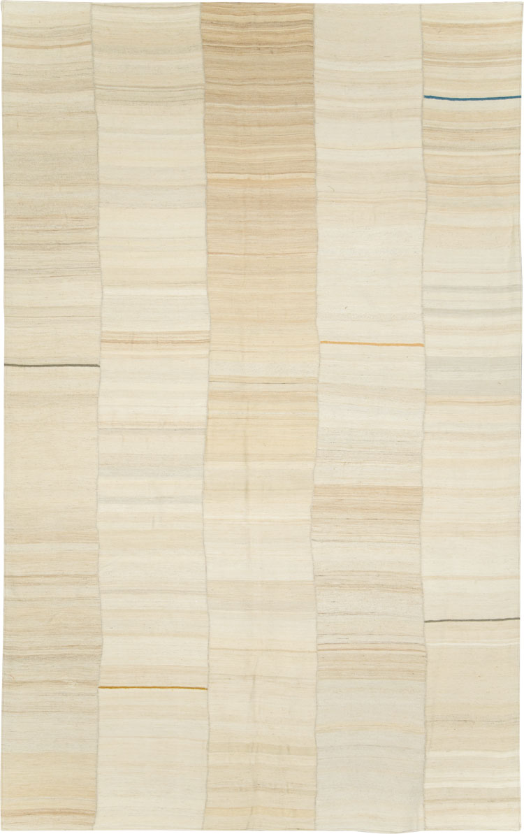 Contemporary Persian Flatweave Kilim Rug, No.28523 - Gss