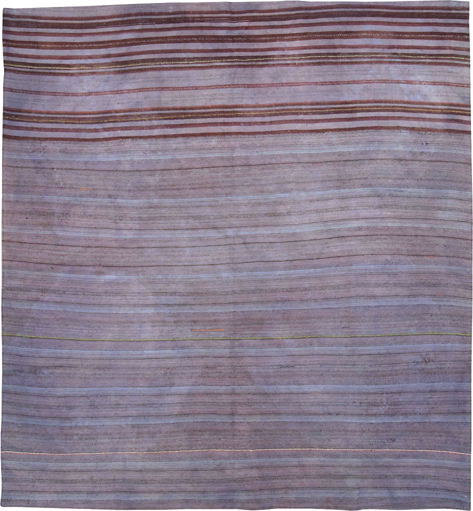 Vintage Persian Flatweave, No.28524 - Gss