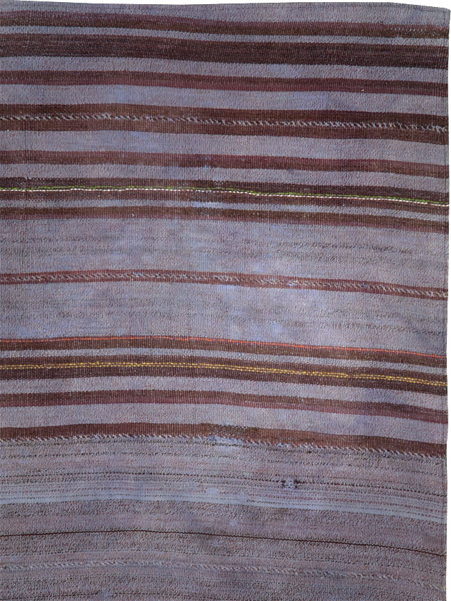Vintage Persian Flatweave Kilim , No.28524 - Gss