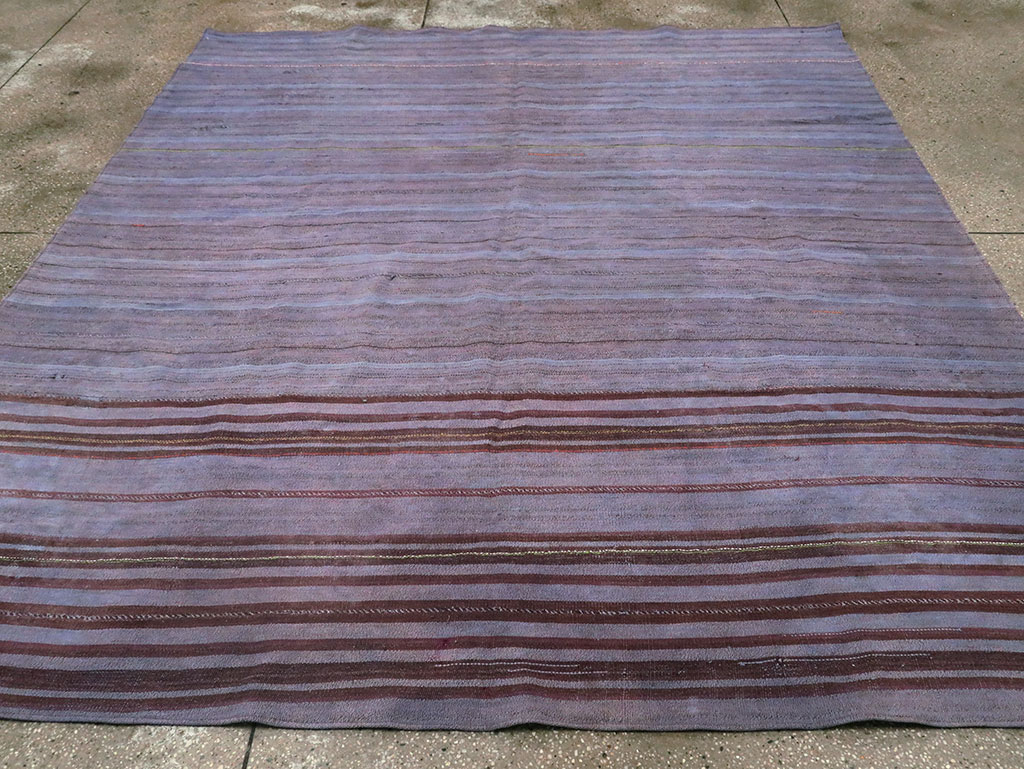 Vintage Persian Flatweave Kilim , No.28524 - Gss