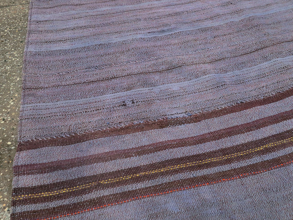 Vintage Persian Flatweave Kilim , No.28524 - Gss