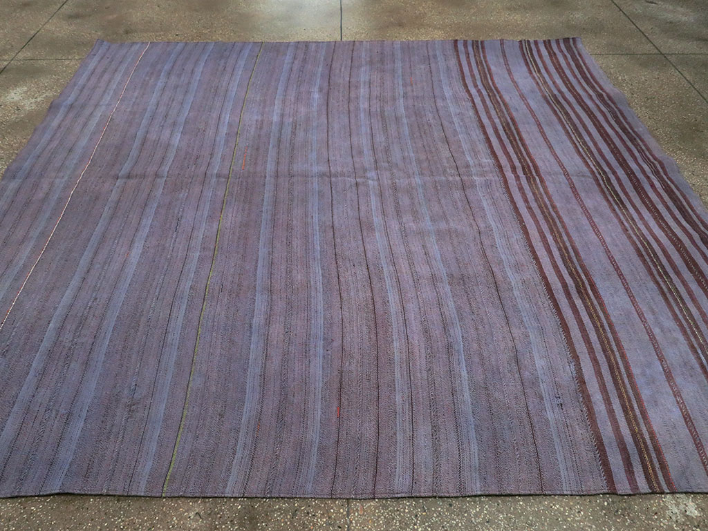Vintage Persian Flatweave Kilim , No.28524 - Gss
