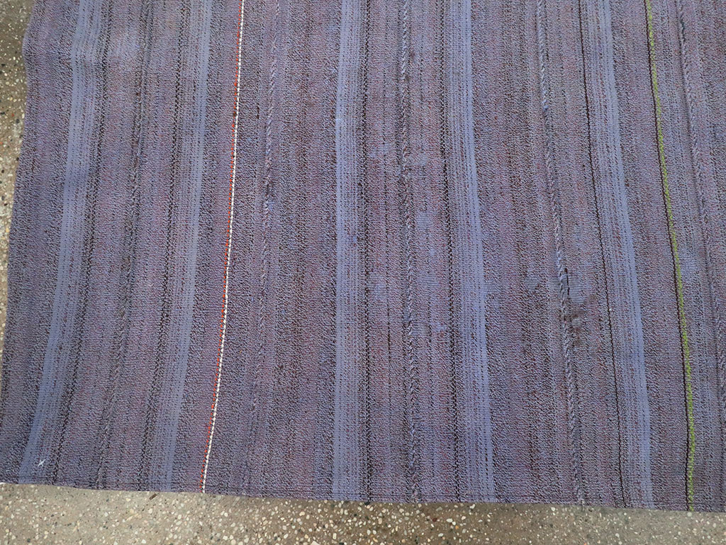 Vintage Persian Flatweave Kilim , No.28524 - Gss