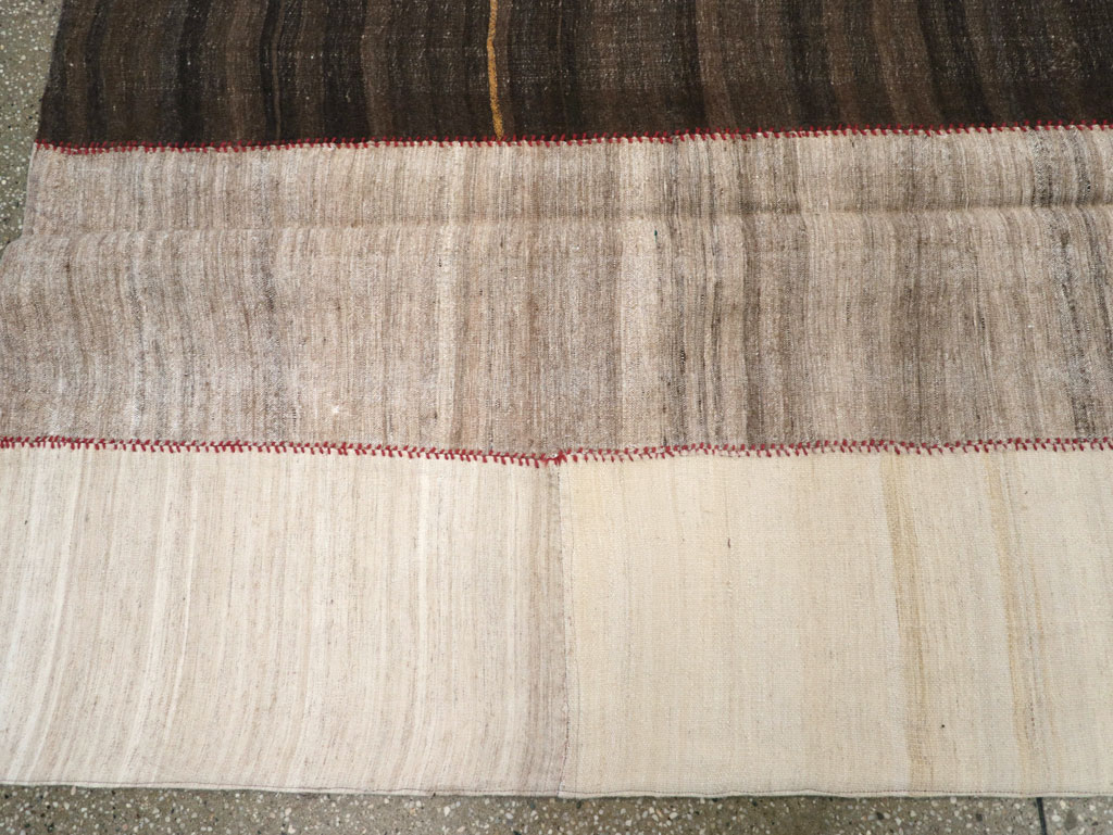 Vintage Persian Flatweave Kilim, No.28526 - Gss