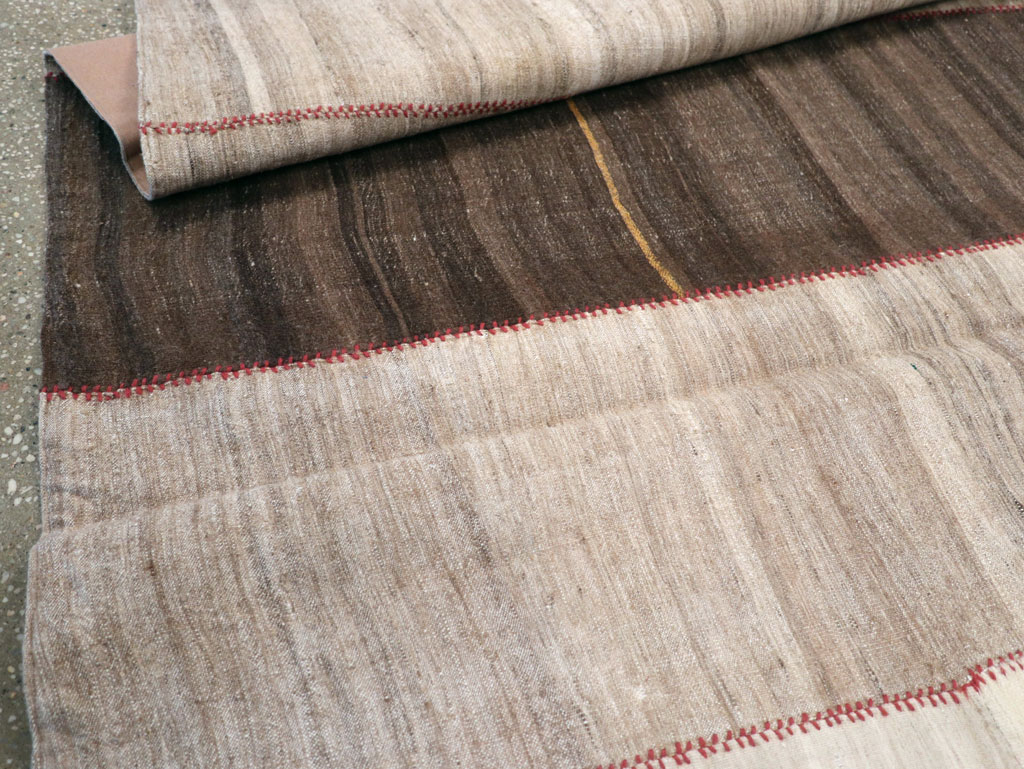 Vintage Persian Flatweave Kilim, No.28526 - Gss