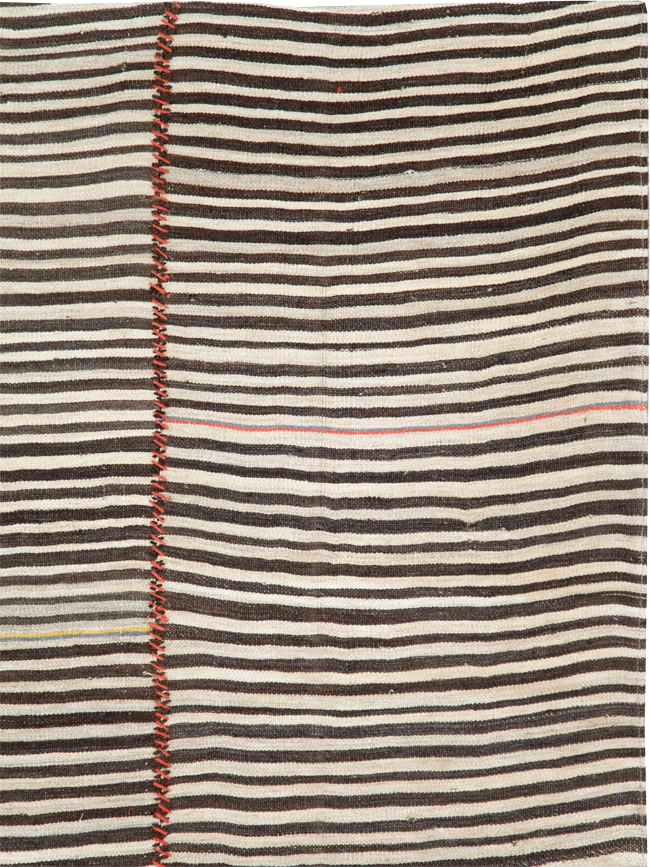 Vintage Persian Flatweave, No.28531 - Gss