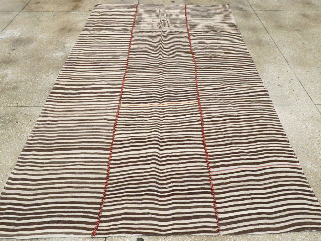 Vintage Persian Flatweave, No.28531 - Gss