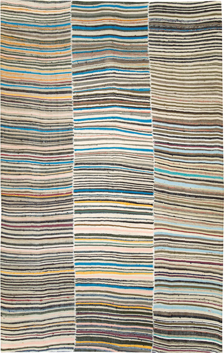 Vintage Persian Flatweave, No.28536 - Gss