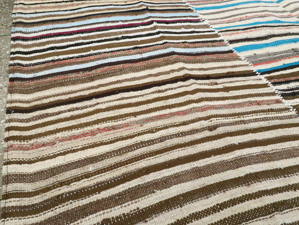 Vintage Persian Flatweave, No.28536 - Gss