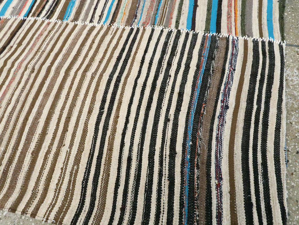 Vintage Persian Flatweave, No.28536 - Gss