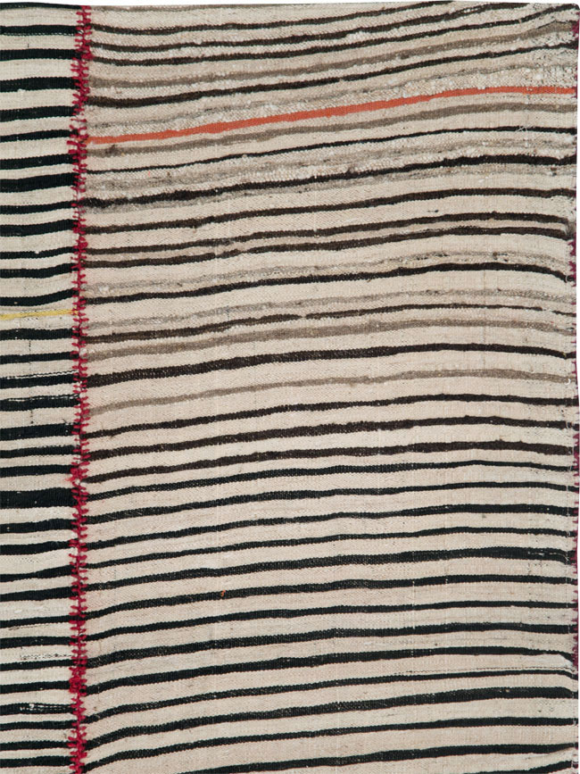 Vintage Persian Flatweave Kilim , No.28541 - Gss