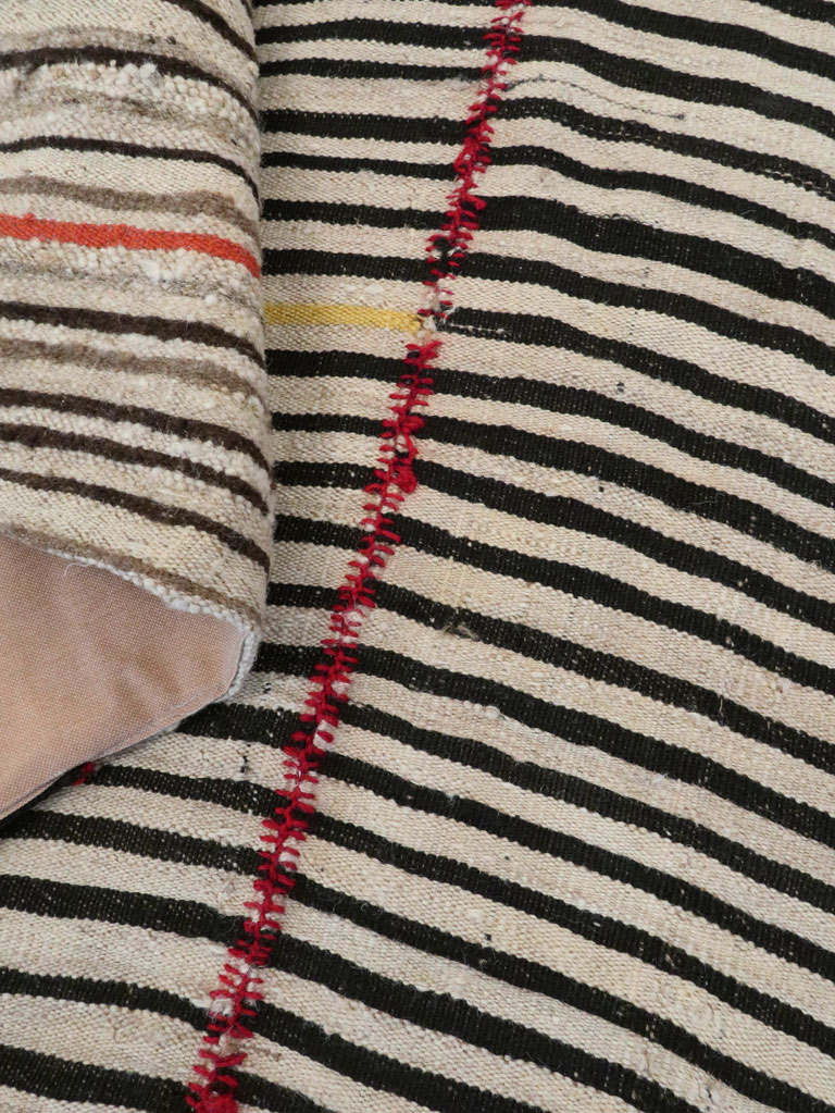 Vintage Persian Flatweave Kilim , No.28541 - Gss