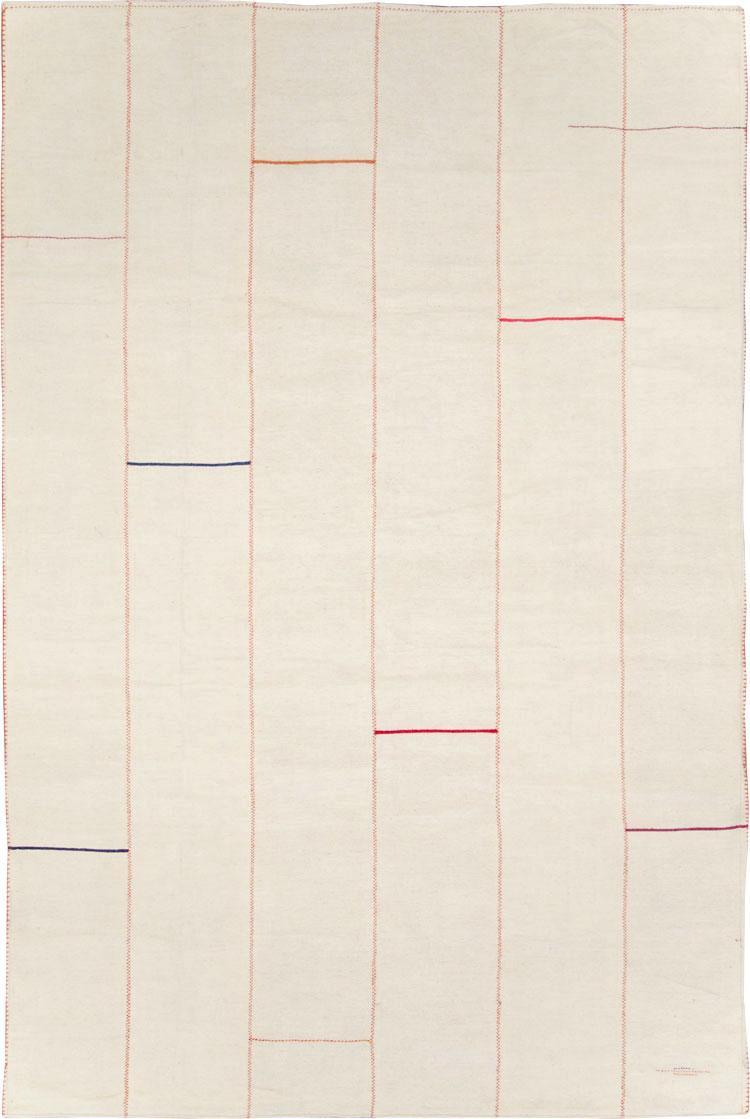 Modern Persian Flatweave Kilim, No.28544 - Gss