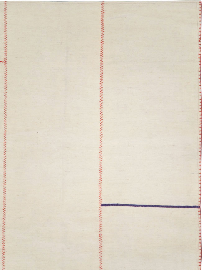 Modern Persian Flatweave Kilim, No.28544 - Gss