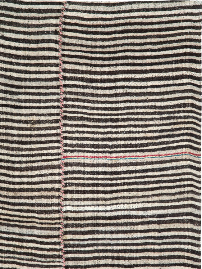 Vintage Persian Flatweave, No.28546 - Gss