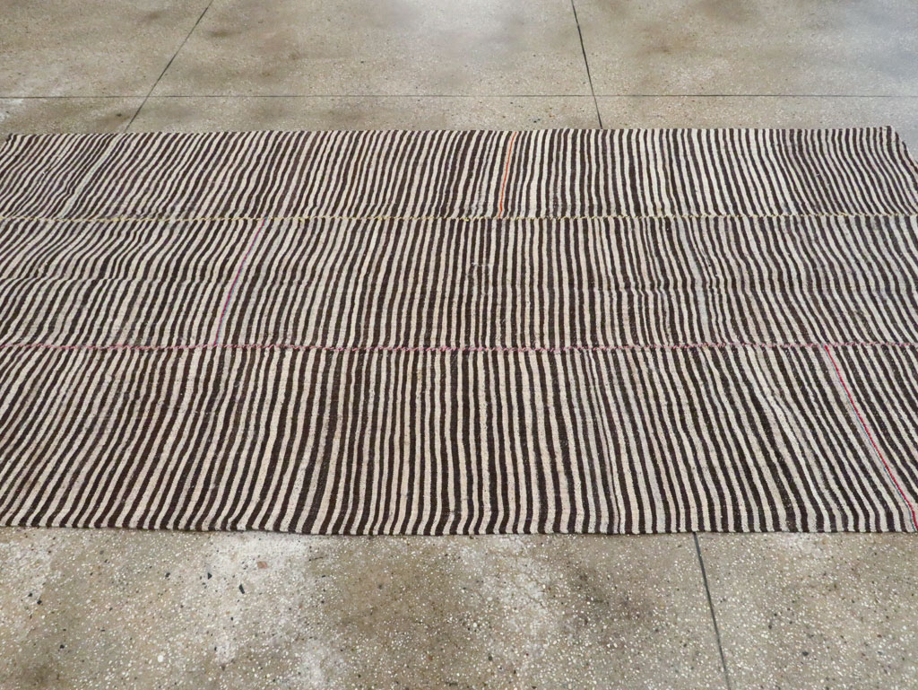 Vintage Persian Flatweave, No.28546 - Gss