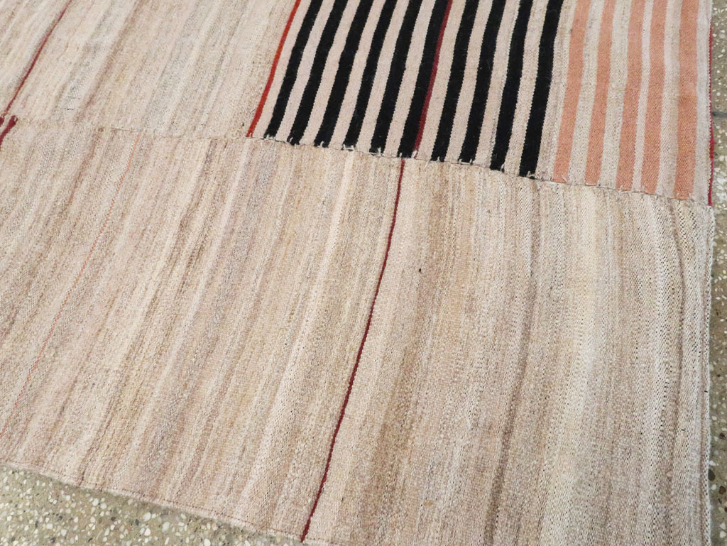 Vintage Persian Flatweave Kilim Gallery Rug, No.28550 - Gss