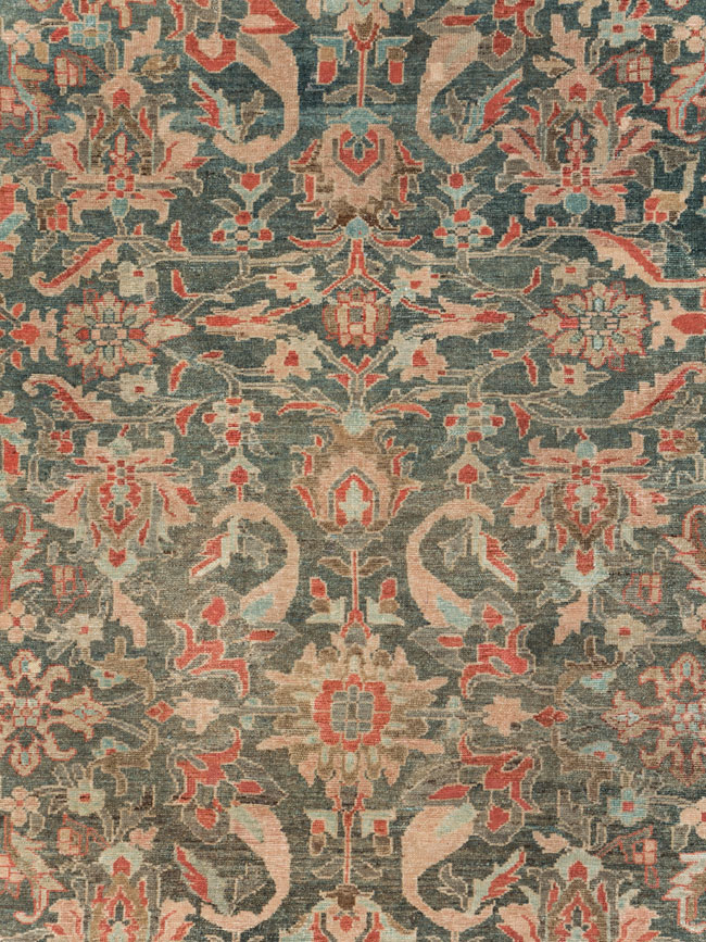 Antique Persian Malayer Carpet, No.28555 - Gss