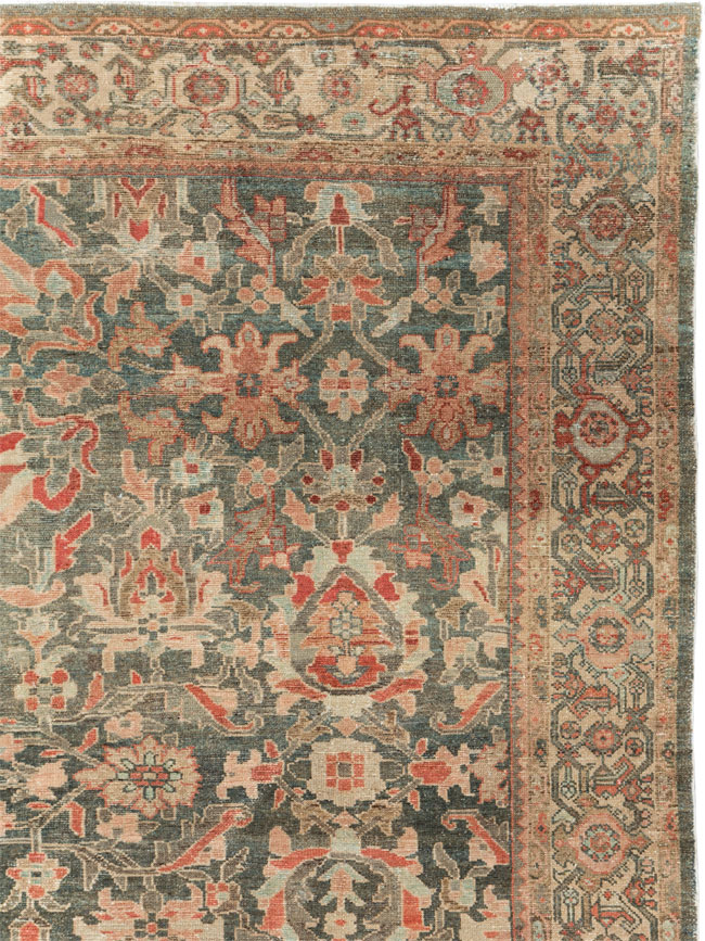 Antique Persian Malayer Carpet, No.28555 - Gss