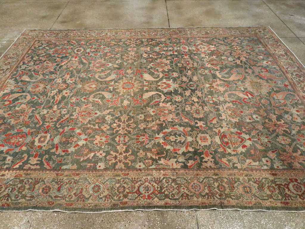 Antique Persian Malayer Carpet, No.28555 - Gss