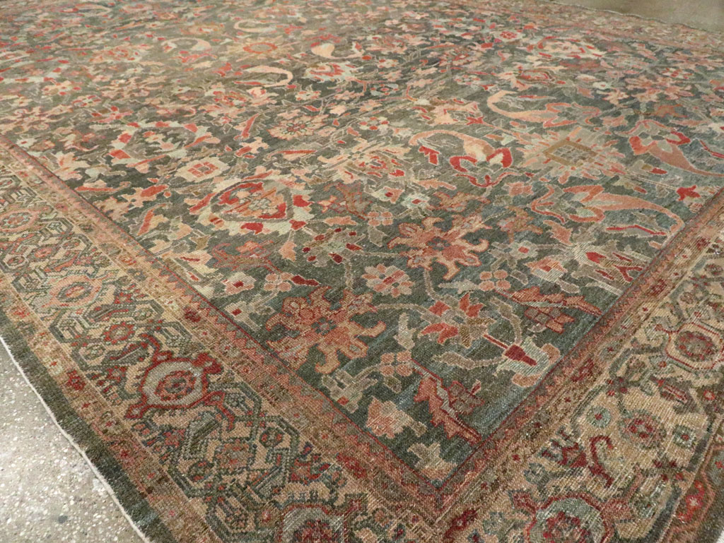 Antique Persian Malayer Carpet, No.28555 - Gss