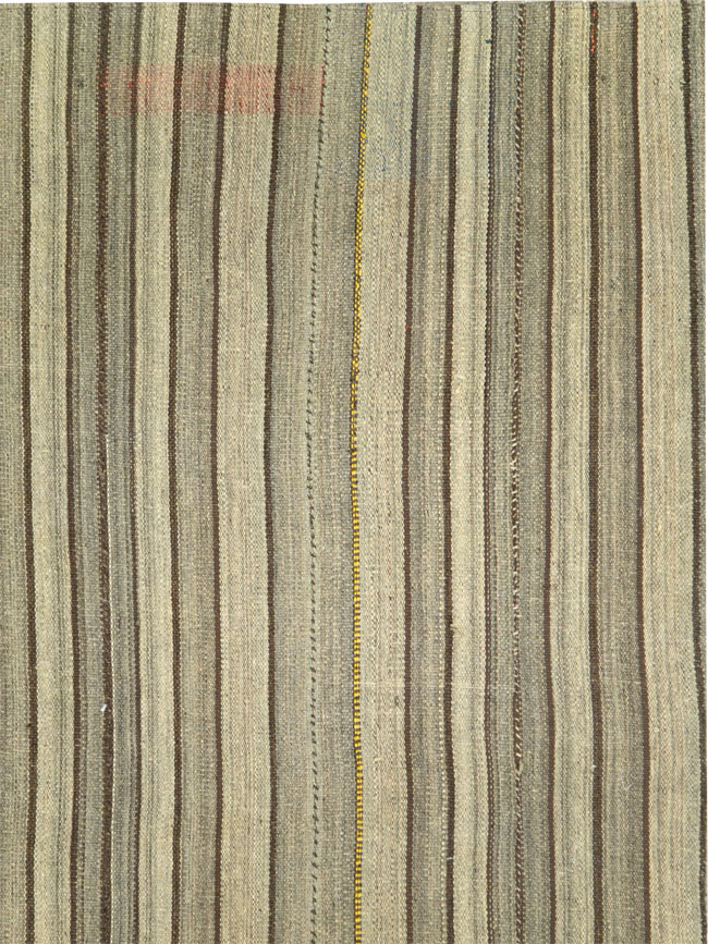 Vintage Persian Flatweave Kilim, No.28559 - Gss