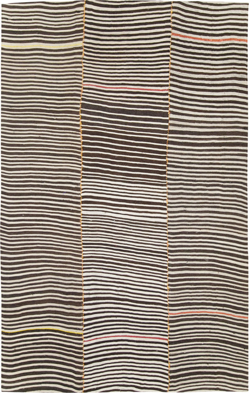 Vintage Persian Flatweave, No.28563 - Gss