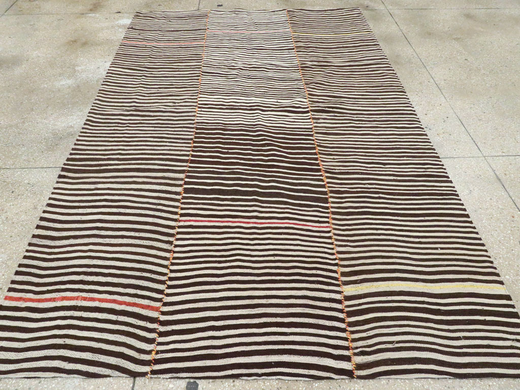 Vintage Persian Flatweave, No.28563 - Gss