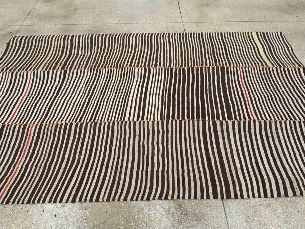 Vintage Persian Flatweave, No.28563 - Gss