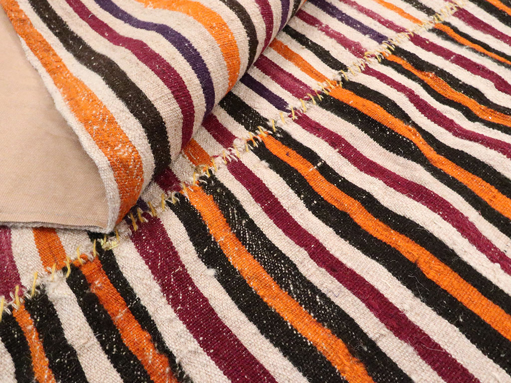 Vintage Persian Flatweave, No.28564 - Gss