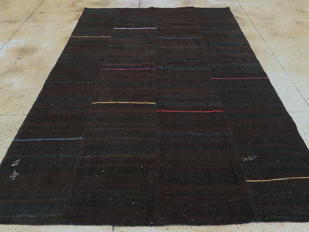 Modern Persian Flatweave Kilim, No.28566 - Gss