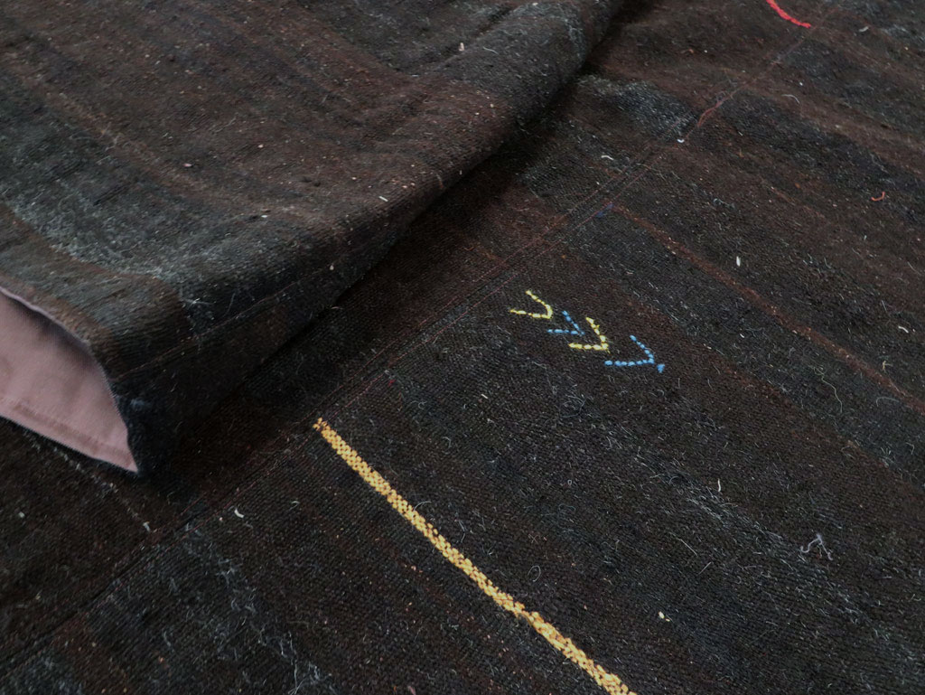 Modern Persian Flatweave Kilim, No.28566 - Gss