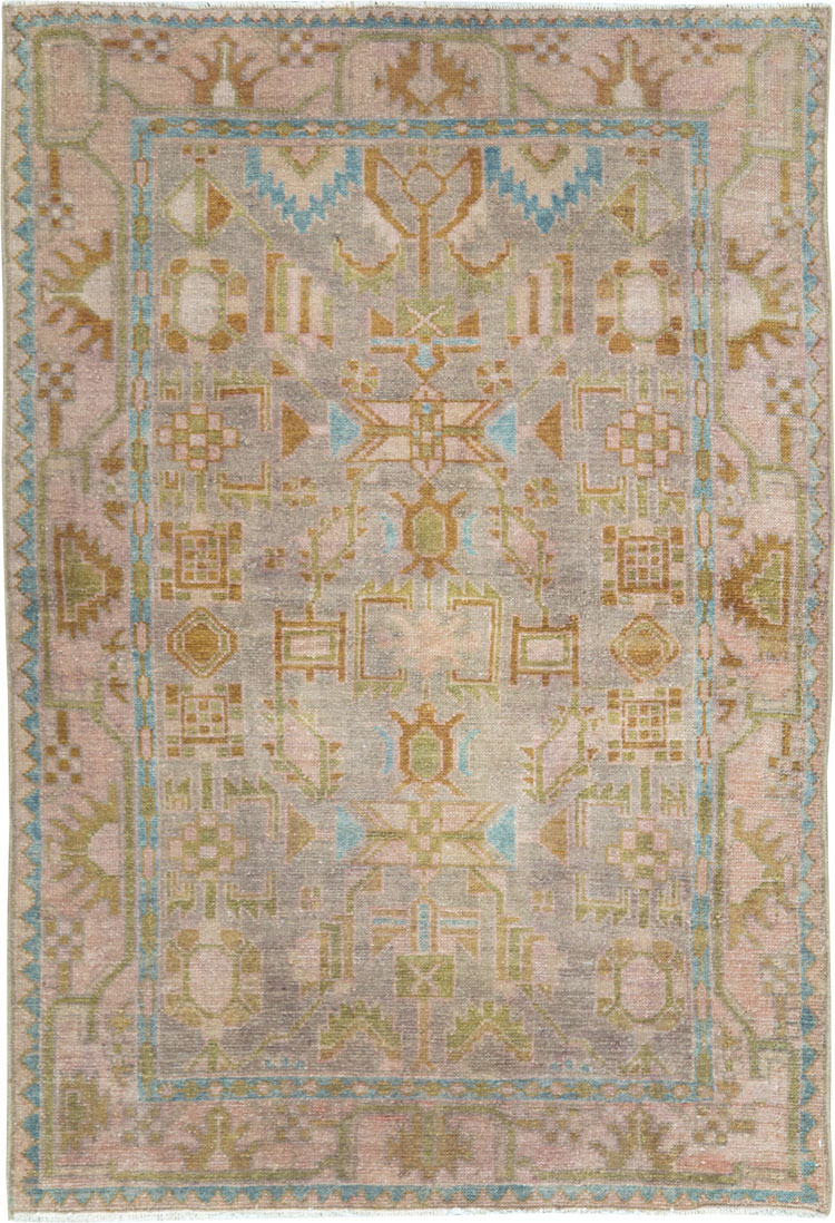 Vintage Persian Malayer Rug, No.28571 - Gss