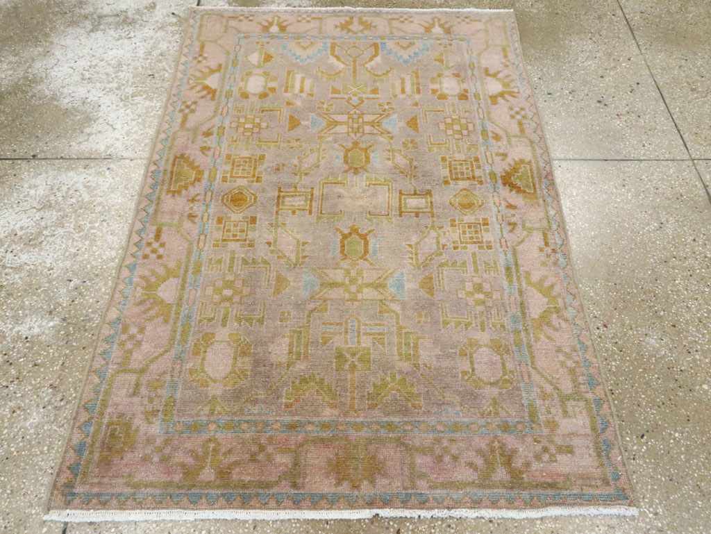 Vintage Persian Malayer Rug, No.28571 - Gss