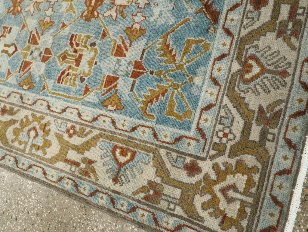 Vintage Persian Malayer Accent Rug, No.28572 - Gss