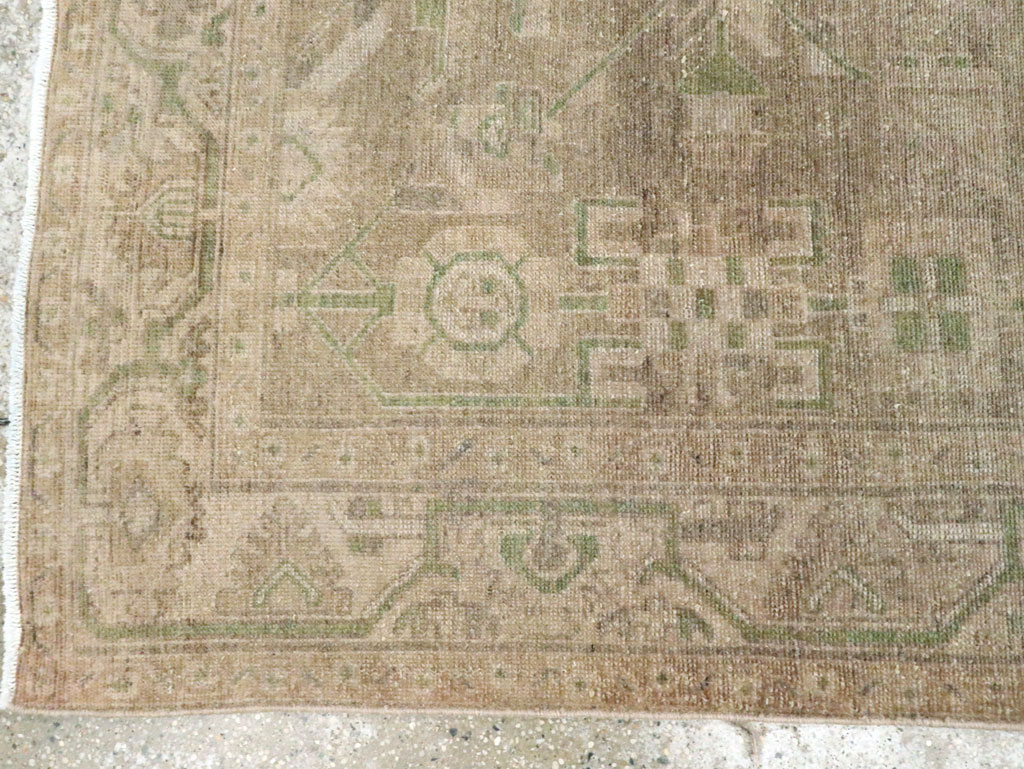 Vintage Persian Malayer Accent Rug, No.28573 - Gss